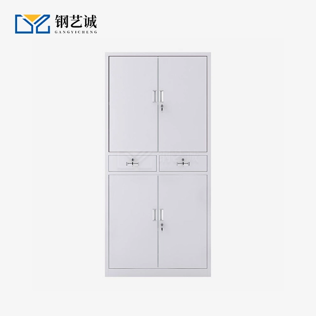 Steel-Door File Cabinets with Two Middle Drawers